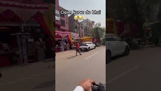 insurance claim kaise kare 😭😭🙏🏻 explore rider ytshorts shorts yt funny comedy [upl. by Heim]