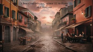 Oboe Concerto in C minor III Siciliana by Cimarosa [upl. by Terrej735]