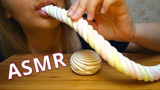 ASMR Eating Marshmallow ❤ 먹방 Eating Sounds No Talking [upl. by Nemlaz]