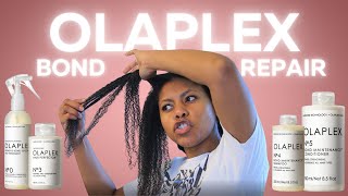 🙅🏾‍♀️Heat damage vs Olaplex  does it work tho [upl. by Ardnahs162]