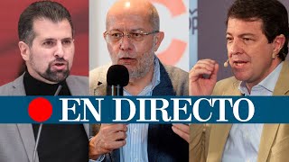 DIRECTO  Debate electoral de Castilla y León con los candidatos de PP PSOE y Ciudadanos [upl. by Odlavso473]