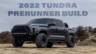 2022 TUNDRA PRERUNNER  Complete Build Breakdown [upl. by Nylareg]