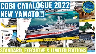 New COBI Catalogue 2022 with NEW YAMATO amp DIFFERENT EDITIONS [upl. by Maxama555]