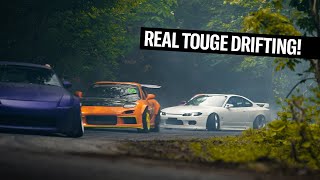 Touge Drifting at Gunsai  Japan [upl. by Bettye]