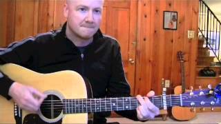 Rockville Guitar Lessons  Wagon Wheel Guitar PlayAlong at 100 bpm [upl. by Elliot]