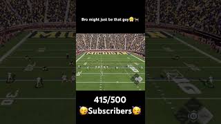 Bro SNAGGED that‼️😤🐐cfb25 brunomars collegefootball nfl qb madden25 gaming shorts [upl. by Nahtnanhoj]