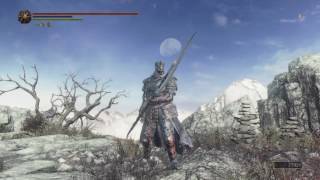 DARK SOULS™ III Gundyrs Halberd moveset and Gundyrs Armor [upl. by Meece]