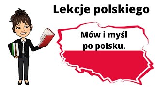 Lekcja 1  podstawy Nauka języka polskiego [upl. by Rist]