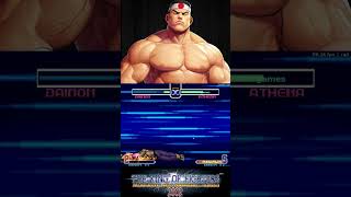 KOF 2002 DAIMON  kof kof2002 fightcade snk combos [upl. by Scevo]