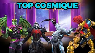 TOP COSMIQUE  Les meilleurs champions Cosmique de MCOC Saga JEUX GLORIEUX [upl. by Ael893]