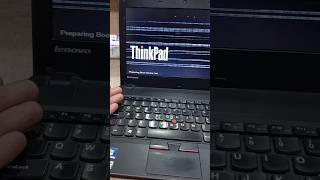 Lenovo thinkpad x121e turning on show display with linings problem x121e laptoprepair viralshort [upl. by Lama486]