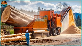 45 Amazing Modern Wood Chipper Machines in the World [upl. by Monteria]