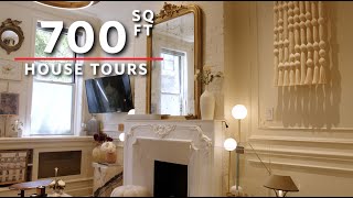 Tour 700 sqft of Parisian Style in NYCs West Village [upl. by Arv]