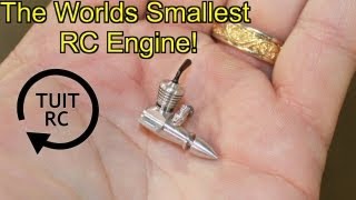 The Smallest RC Engine In The WORLD [upl. by Gussy]