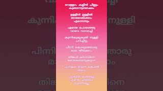 Kakkotthi Kaavile appooppan Thadikal Kannam thumbi poramo Song lyrics songs [upl. by Swope640]