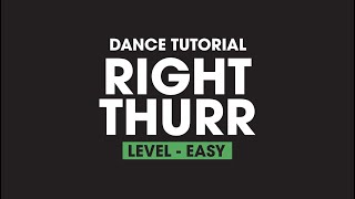 Dance tutorial to Right Thurr by Chingy Choreography by Cost n Mayor Taught by Dance Remix Nat [upl. by Fulmis491]