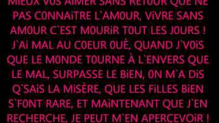 Ballfak  Un amour perdu  Paroles OFFICIEL [upl. by Arama32]