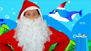 Baby Shark Christmas Song for Kids  Sing amp Dance with Santa Shark [upl. by Ez]