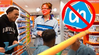 KLOTEN in de Albert Heijn MANAGER BOOS [upl. by Auhsuoj]