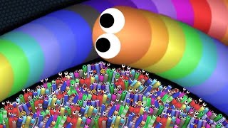 slither best score Epic slitherio gameplay slither io biggest snake highest score 131 [upl. by Imrots]