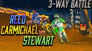 JAMES STEWART VS RICKY CARMICHAEL VS CHAD REED [upl. by Iy]