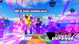 Hit 6 Star is he good or bad Showcase All Star Tower Defense New Update  Roblox [upl. by Hephzipah]