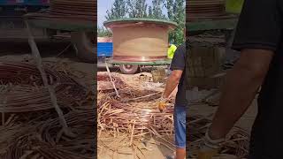 Waste copper wire recycling process [upl. by Niall]