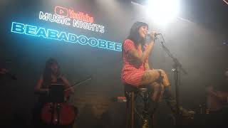 Beabadoobee  Take A Bite Live at YouTube Music Nights in Lafayette London [upl. by Lrac]