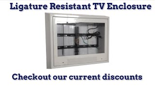 Ligature Resistant TV Enclosure By ProEnc  Ultimate Hospital TV Protection [upl. by Enened]