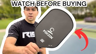 This brand of pickleball paddles CRUSHES it  PEKZEN T700 Moon White CF Pickleball Paddle  Review [upl. by Neliac946]