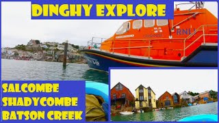 Dinghy Explore Salcombe Estuary Shadycombe Batson Creek EP2 [upl. by Bahr]