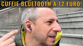 12 EURO per CUFFIE BLUETOOTH Come vanno [upl. by Neral]