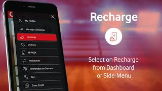 My Vodafone App  Recharge [upl. by Michigan]