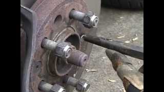 How to Repair a Broken Lug Stud on a Ford Windstar or Mercury Monterey [upl. by Asirem]