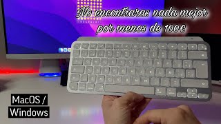 Review Teclado Logitech MX Keys Mini  4K [upl. by Annauqal313]