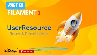 Filament 3  UserResource Role Permission [upl. by Notlaw]