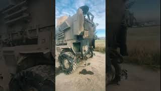 International M1224 MaxxPro MRAP destroyed by Antitank mine [upl. by Adniram]