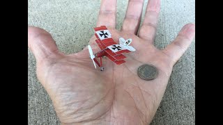 Worlds Smallest Radio Controlled Model Airplane [upl. by Tremaine]