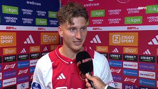 Godts over discutabel VAR moment Het was gewoon rood  Ajax 10 Heerenveen  ajahee [upl. by Bently]