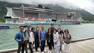 MSC Euribia Cruise to Norway and Germany [upl. by Esserac668]