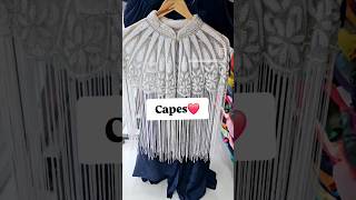 Trending Capes❤️ 2024capeswithpearls typesofcapescapesforstyling pearlcapes capes fashion❤️ [upl. by Nnylyaj]