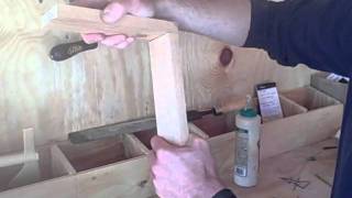 How to build shelf brackets part 1avi [upl. by Muhcon]