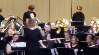 The Wright County Conference Honor Band 2024 Play  RIPTIDES by Katahj Copley [upl. by Saire]