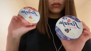 ASMR Eating  Yogurt🍦 Whispering [upl. by Eiralav825]