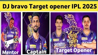 KkR target opener IPL 2025  KkR final Retention players list  KkR update IPL 2025 [upl. by Drais321]