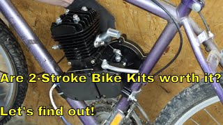 Are 2Stroke Bicycle Engine Kits worth it Lets find out [upl. by Aelahs]