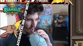 Accidental BM  New Cup Meta  Firebat Hearthstone [upl. by Faletti]