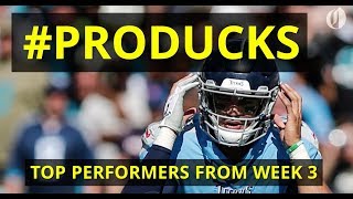 PRODUCKS How former Ducks football players fared in NFL Week 3 [upl. by Emlin]