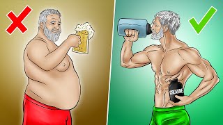 5 MuscleBuilding Habits for Men Over 40 do this daily [upl. by Wendel413]