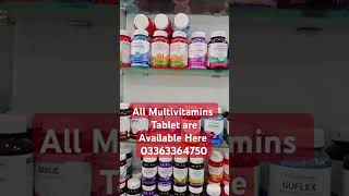 All Multivitamins Tablet are Available Here 03363364750 [upl. by Ameyn]